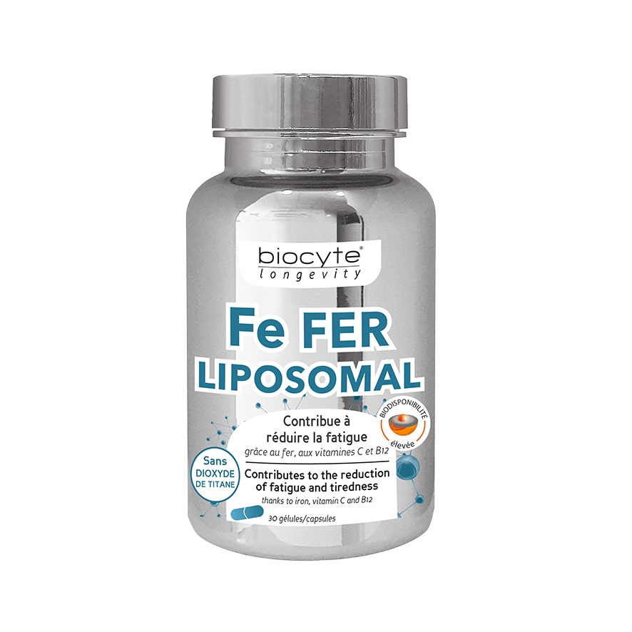 Fe Fer Lipozomal, 30 capsule, Biocyte